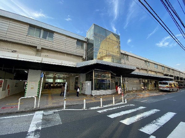 綱島駅(再開発で注目の街「綱島」。東横線の通勤特急・急行停車駅で、横浜へ9分、渋谷へ22分、通勤通学にアクセス便利です。)