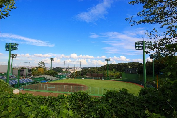 ジャイアンツ球場(プロ野球読売ジャイアンツの練習場で二軍の本拠地。大人1100円、小人400円で二軍の試合を見ることが出来る。ファンにはたまらない施設。)