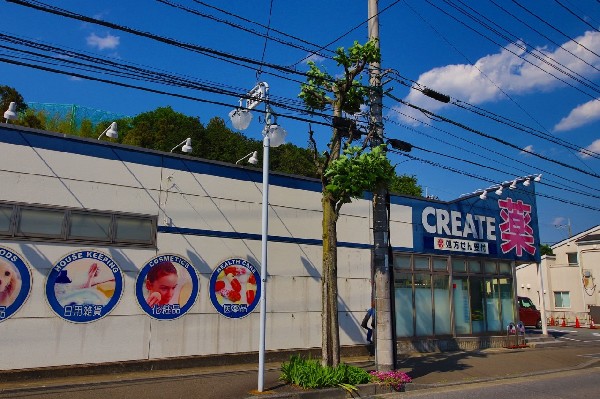 クリエイトエス・ディー川崎菅生店(スーパーやコンビニとともに生活に欠かせないという方も多いドラッグストアね。駐車場も広く、立ち寄りやすく便利です。)