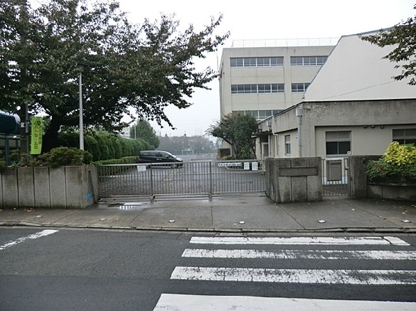 浦島小学校(大正９年に創設された歴史ある学校。小高い丘の上にあり、４階からはみなとみらい地区が一望できます。)